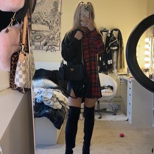 Fashion Nova oversized flannel